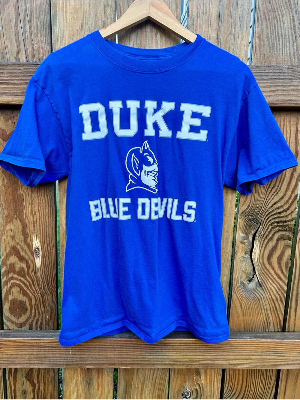 Champion Duke Blue Devils Tee Shirt Sz. Medium
